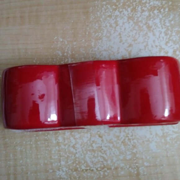 Merry & Bright Christmas Gift-Inspired Ceramic Butter Dish - Picture 4 of 12